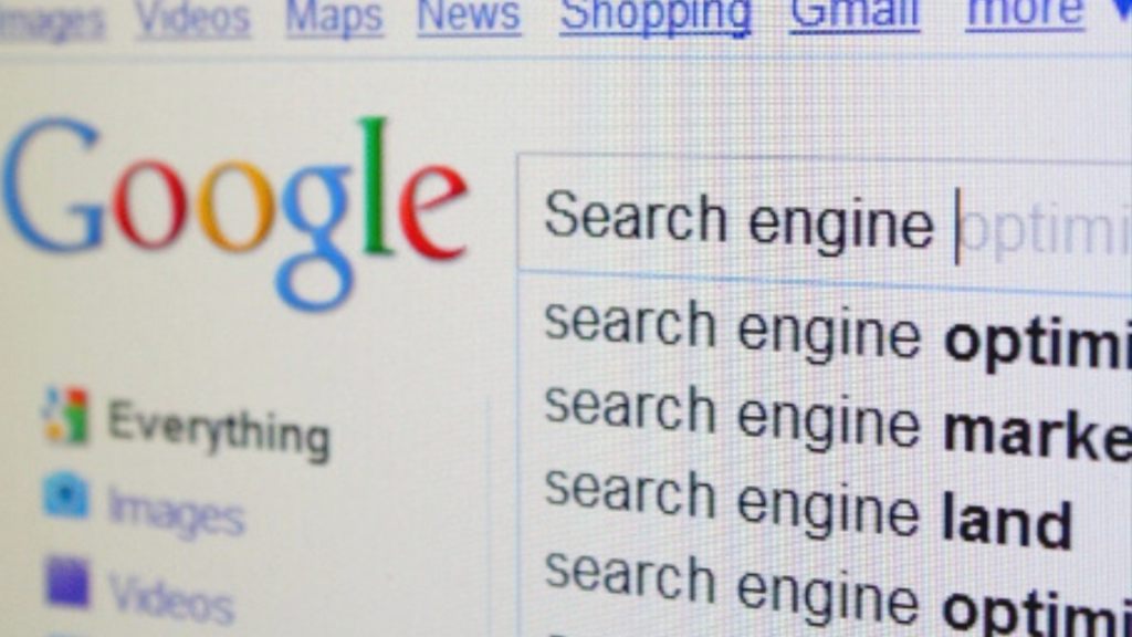 Google Search Engine Ranking