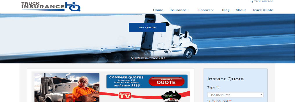 SEO Case Study Truckinsurancehq