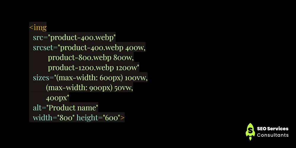 Serve the Right Image Size (srcset and sizes)