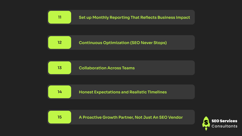 Set up Monthly Reporting That Reflects Business Impact