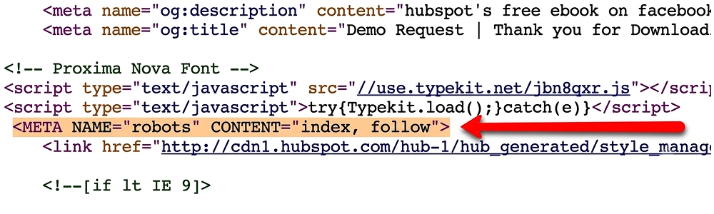 search-for-the-noindex-tag